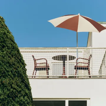 Deville karmstol - Iron red - HAY