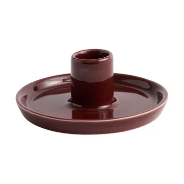Disc lysestake - Chestnut brown, small, Ø10x4,8 cm - HAY