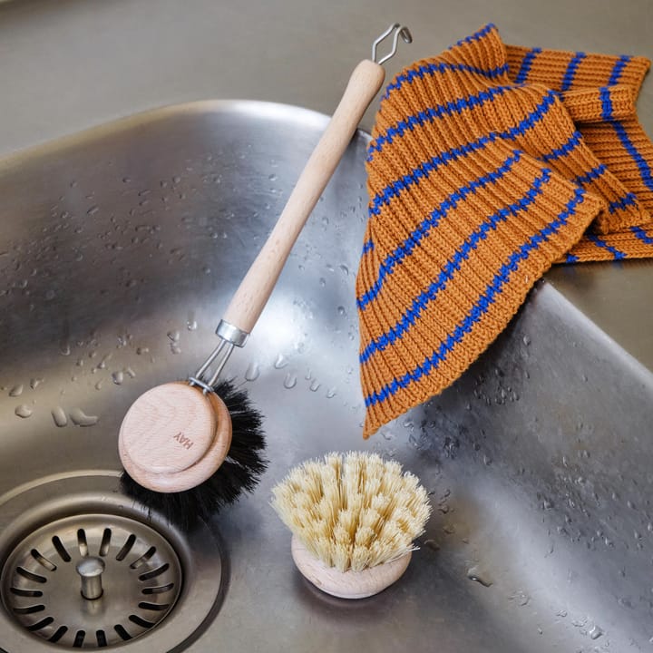 Dish Brush oppvaskbørstehode 2-stk. - Hard - HAY