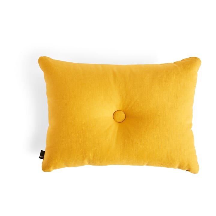Dot Cushion Planar 1 Dot pute 45 x 60 cm - Warm yellow - HAY