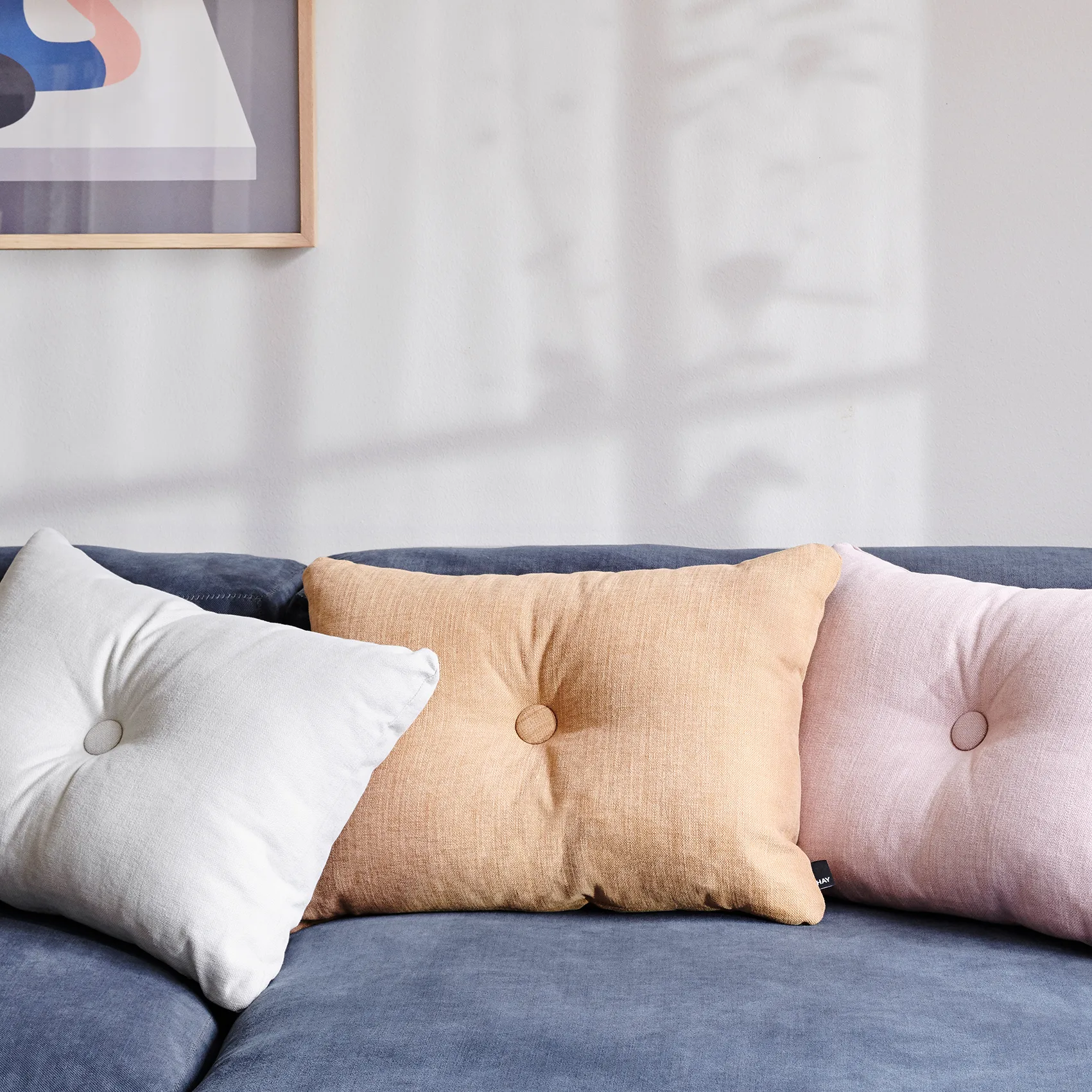 Dot Cushion Tint 1 Dot pute 45x60 cm, Cognac HAY