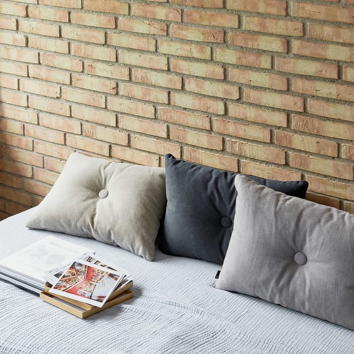 Dot Cushion Tint 1 Dot pute 45x60 cm, Grey HAY