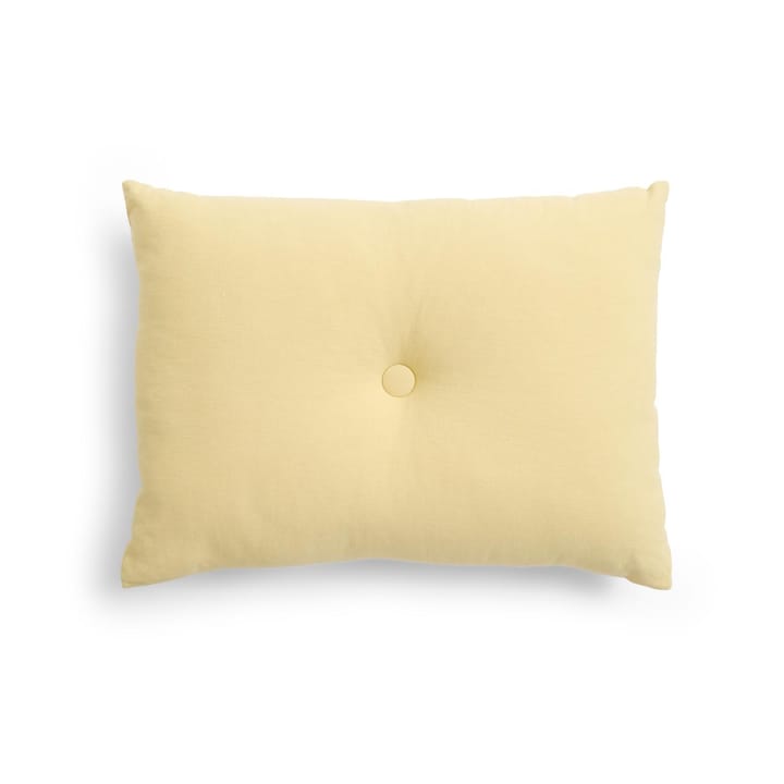 Dot Linen pute 45x60 cm - Soft yellow - HAY