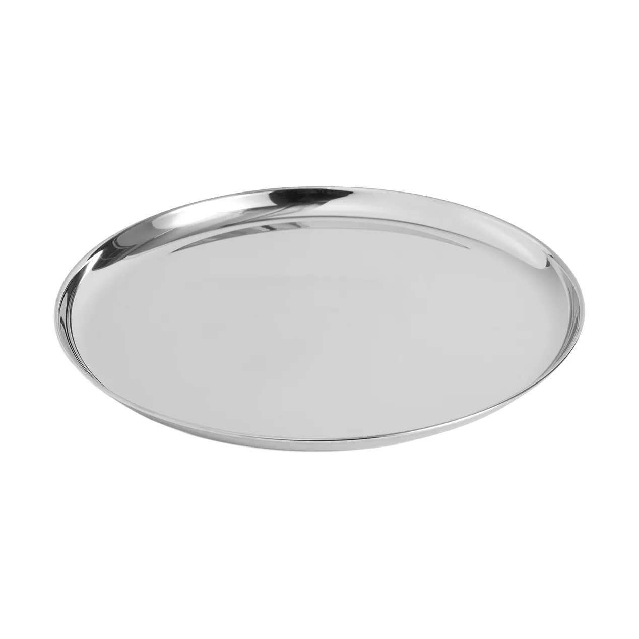 Essential Steel serveringsfat, Rustfritt stål, rund, medium HAY