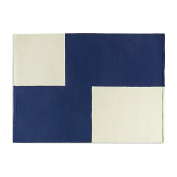 Ethan Cook Flat Works teppe 170 x 240 cm - Blue offset - HAY