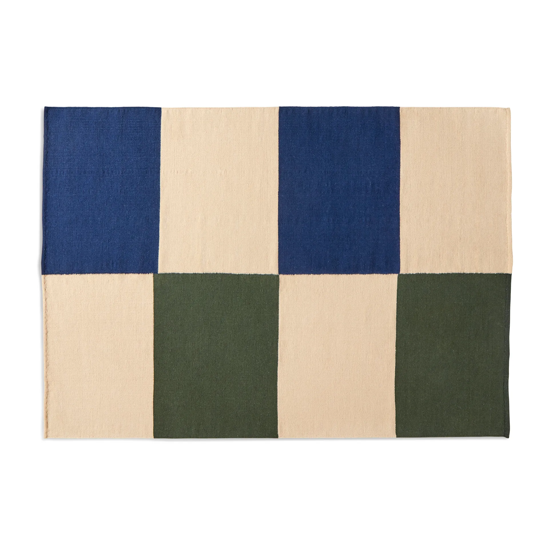 Ethan Cook Flat Works teppe 170 x 240 cm, Peach green check HAY