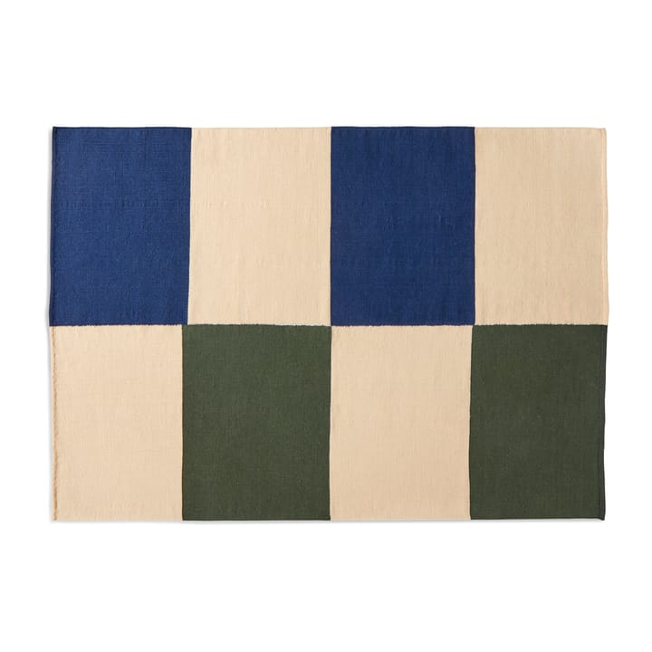 Ethan Cook Flat Works teppe 170 x 240 cm - Peach green check - HAY