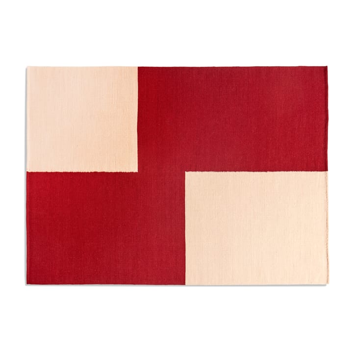 Ethan Cook Flat Works teppe 170 x 240 cm - Red offset - HAY