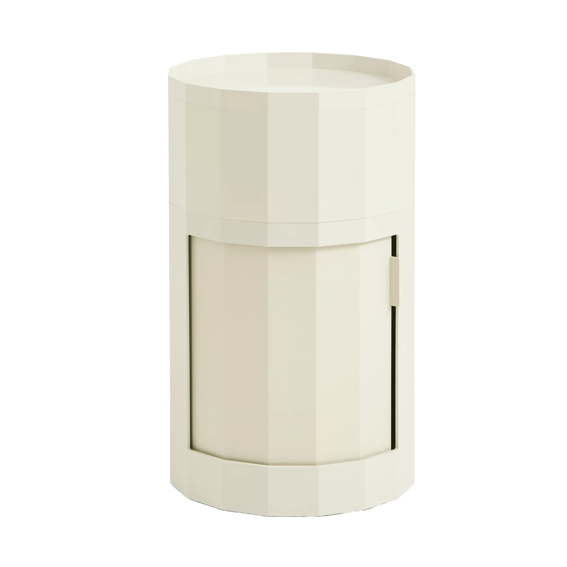 Facet Cabinet 101 sidebord, Eggshell HAY