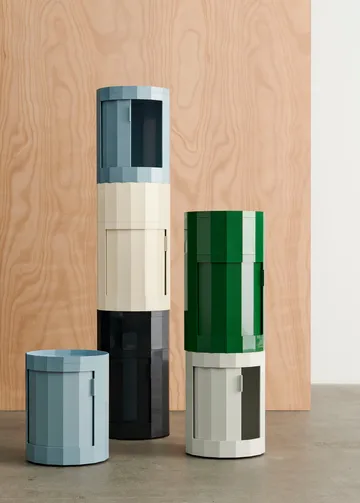 Facet Cabinet 101 sidebord - Spinach green - HAY