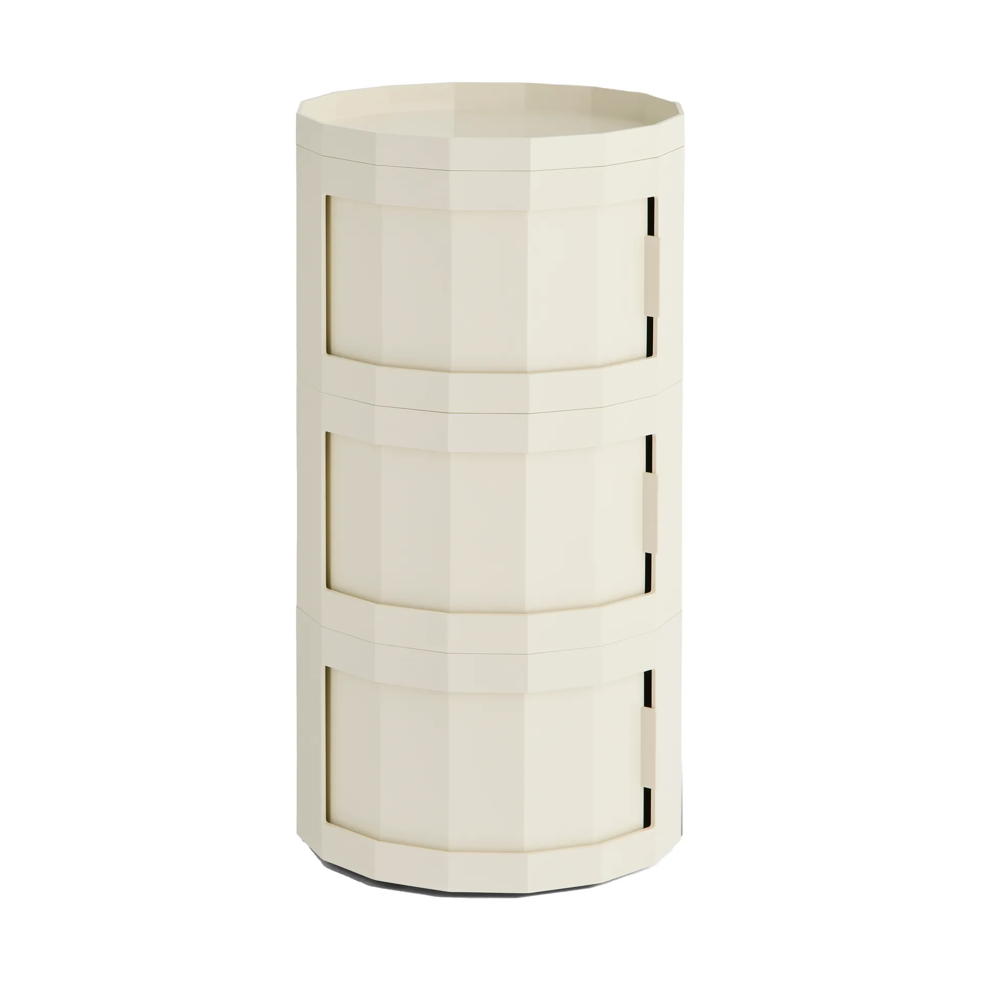 Facet Cabinet 30 sidebord, Eggshell HAY