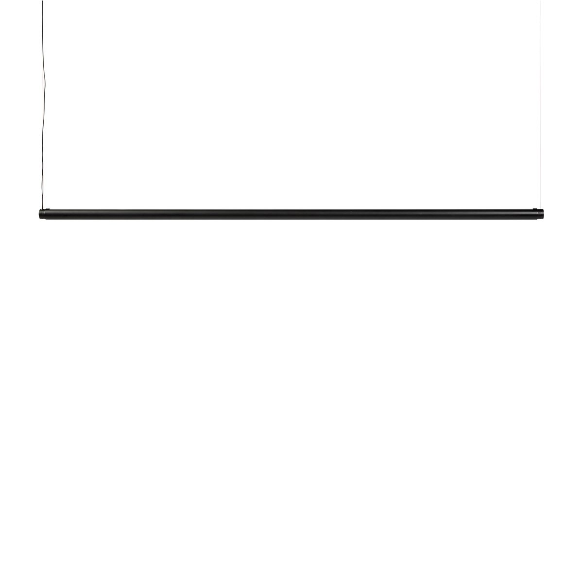 Bilde av HAY Factor Linear Suspension taklampe 1500 Diffused Clear anodised aluminium