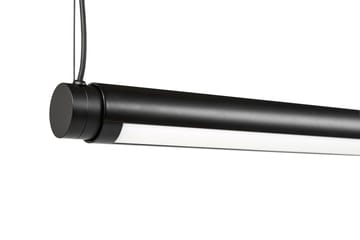 Factor Linear Suspension taklampe 1500 Diffused - Soft black - HAY