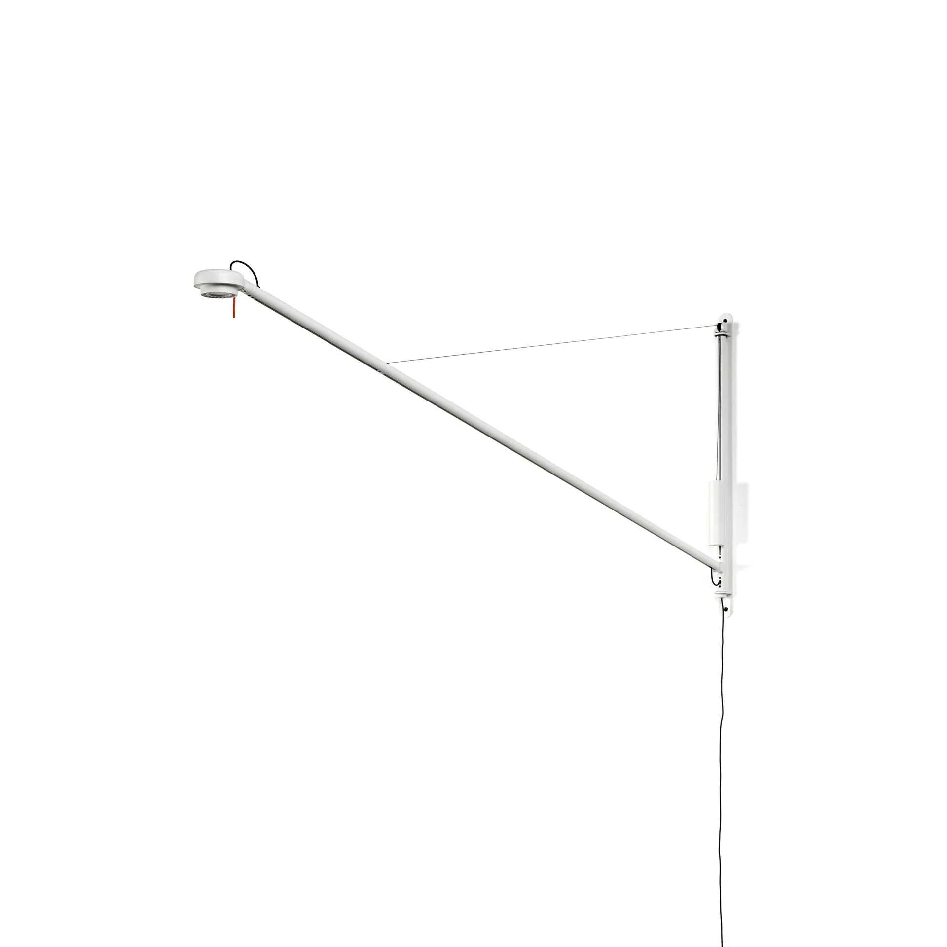 Fifty-Fifty vegglampe, Cream white HAY