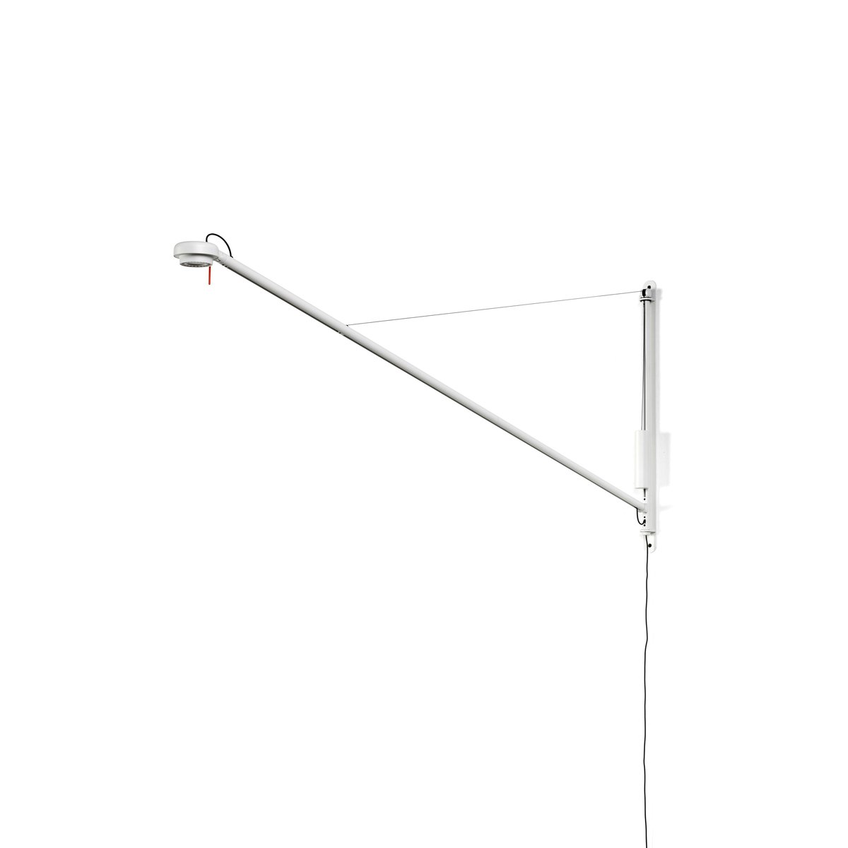 Fifty-Fifty wall vegglampe Cream white