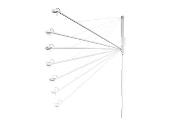 Fifty-Fifty wall vegglampe - Cream white - HAY