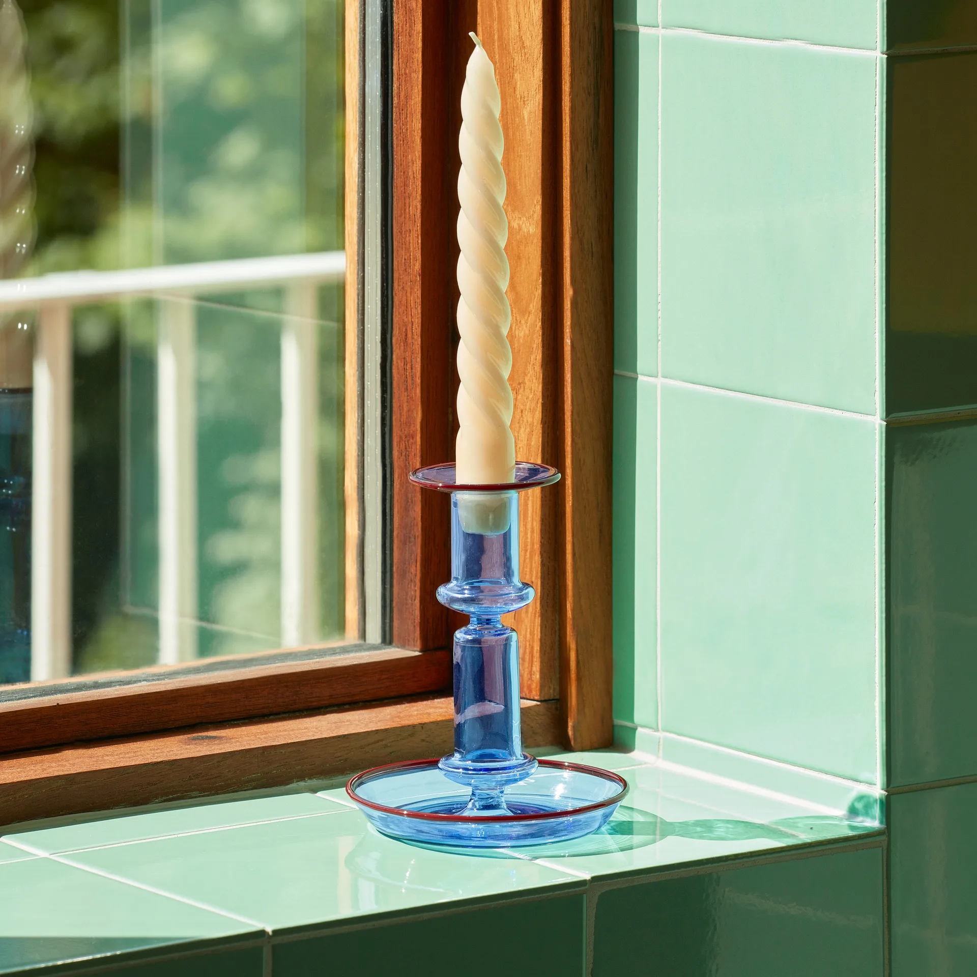 Flare medium lysestake, Light blue-red HAY