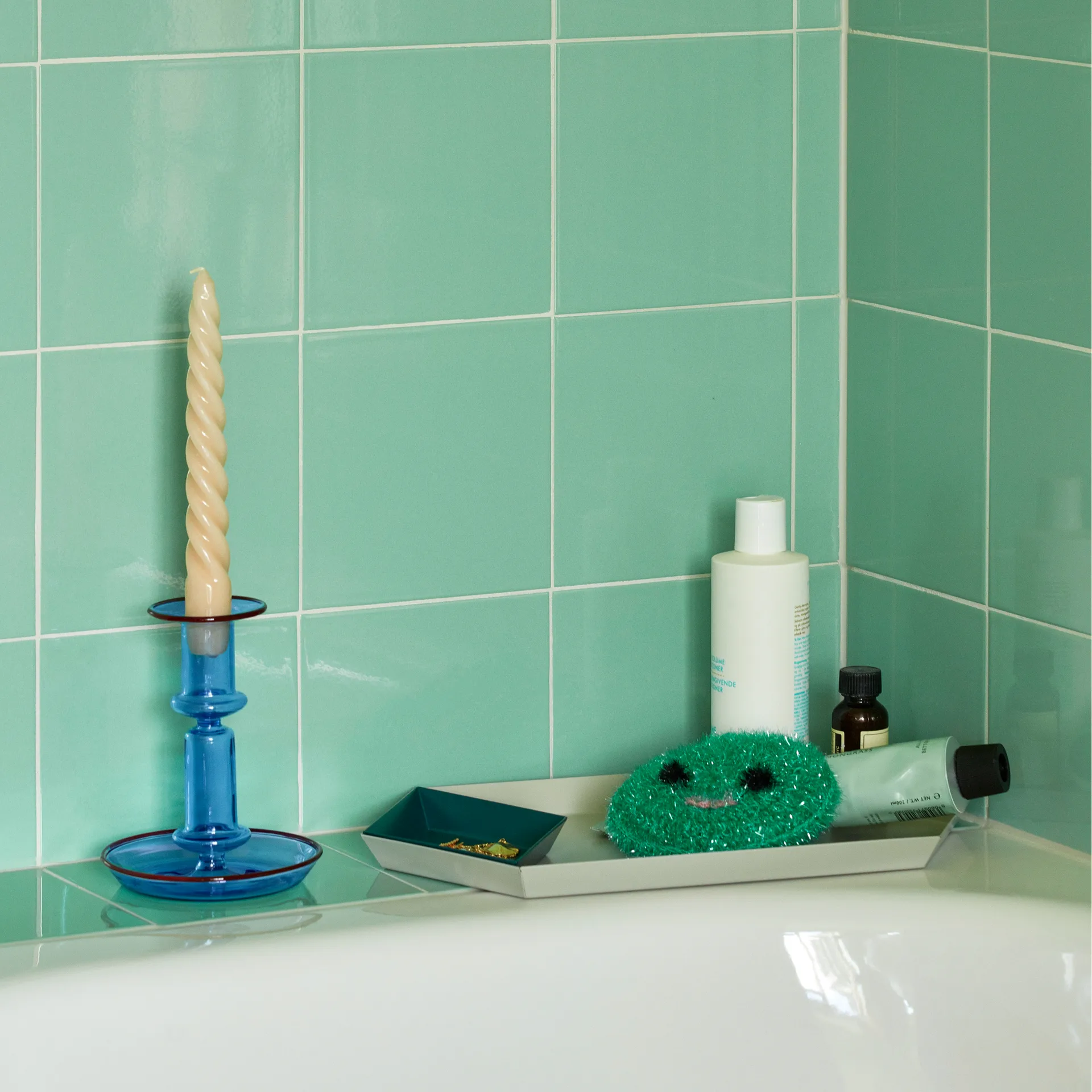 Flare medium lysestake, Light blue-red HAY