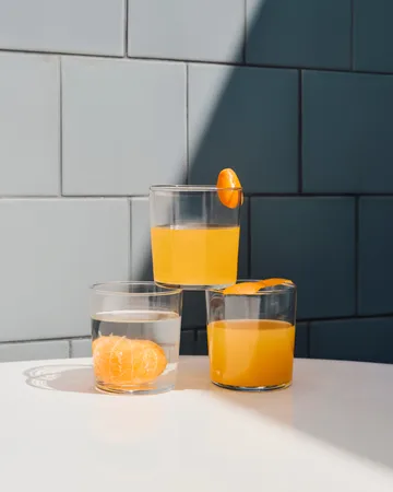 Glass drikkeglass M 36 cl 4-pakning - Klar - HAY