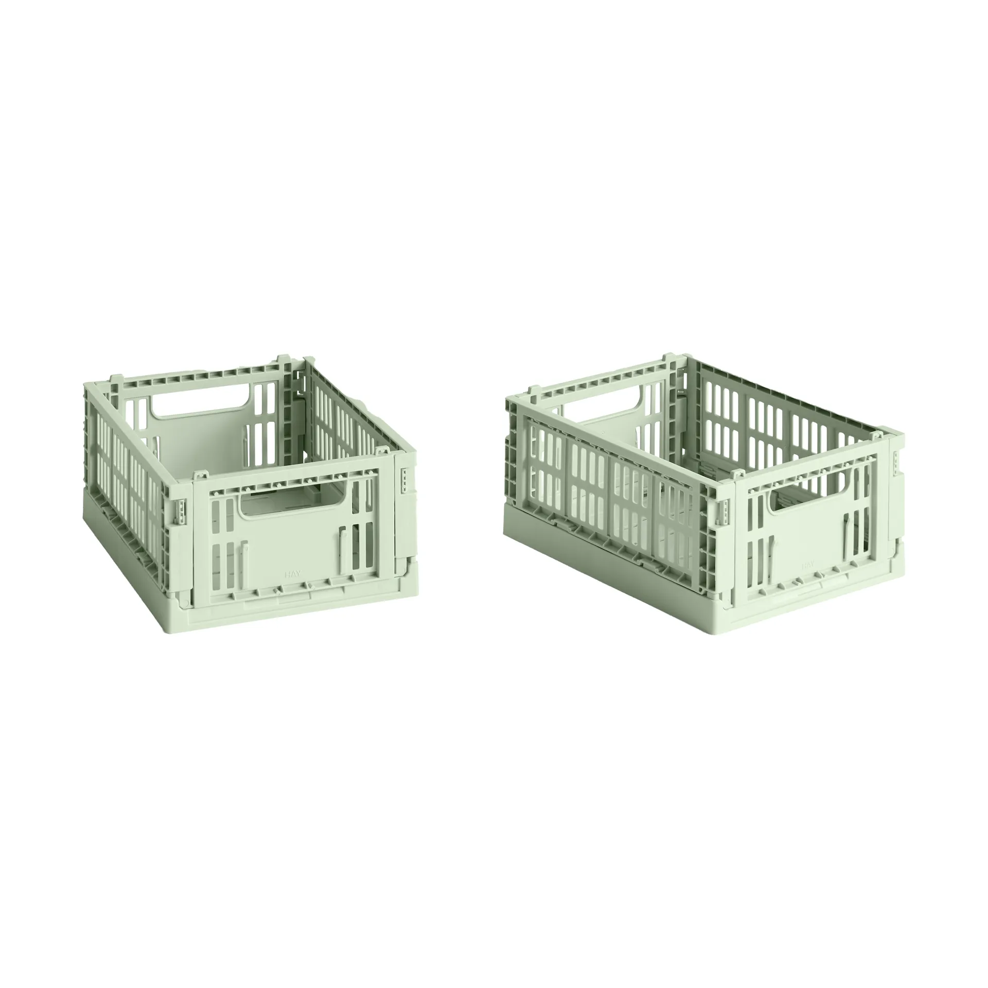 HAY Colour Crate Mini 13x17 cm 2-pakning, Mint HAY
