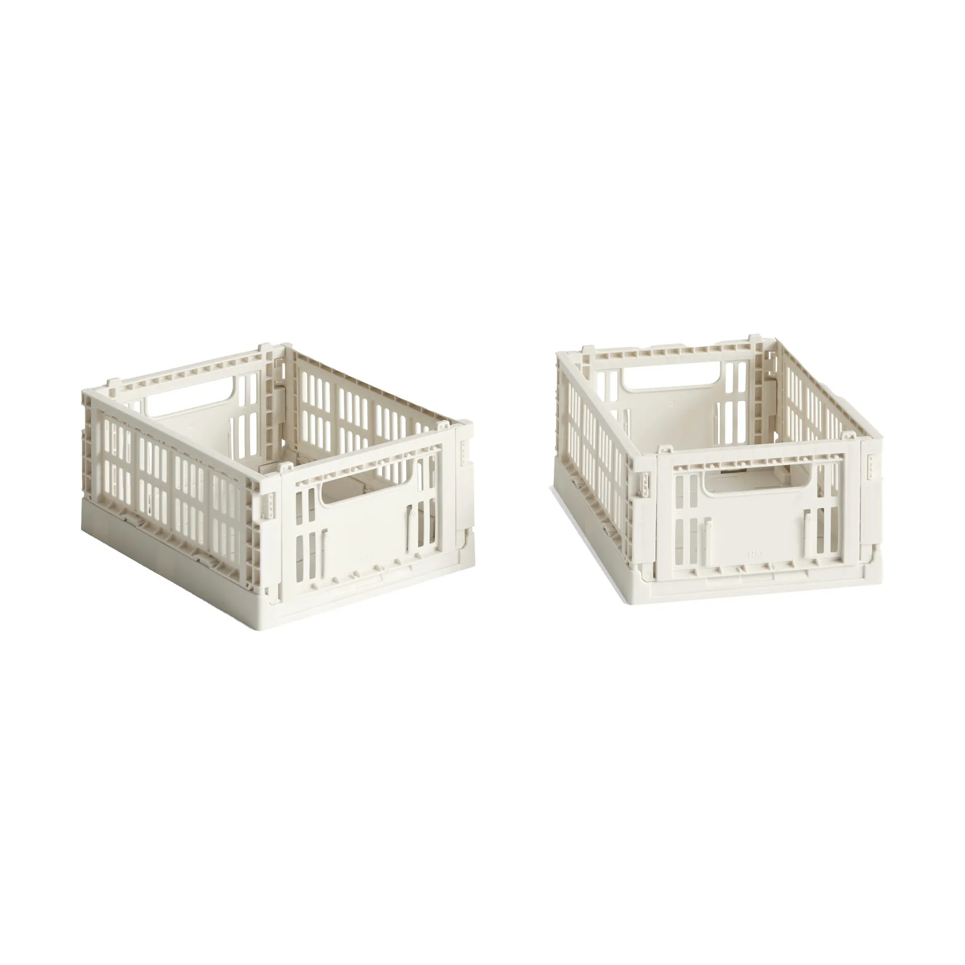 HAY Colour Crate Mini 13x17 cm 2-pakning, Off white HAY