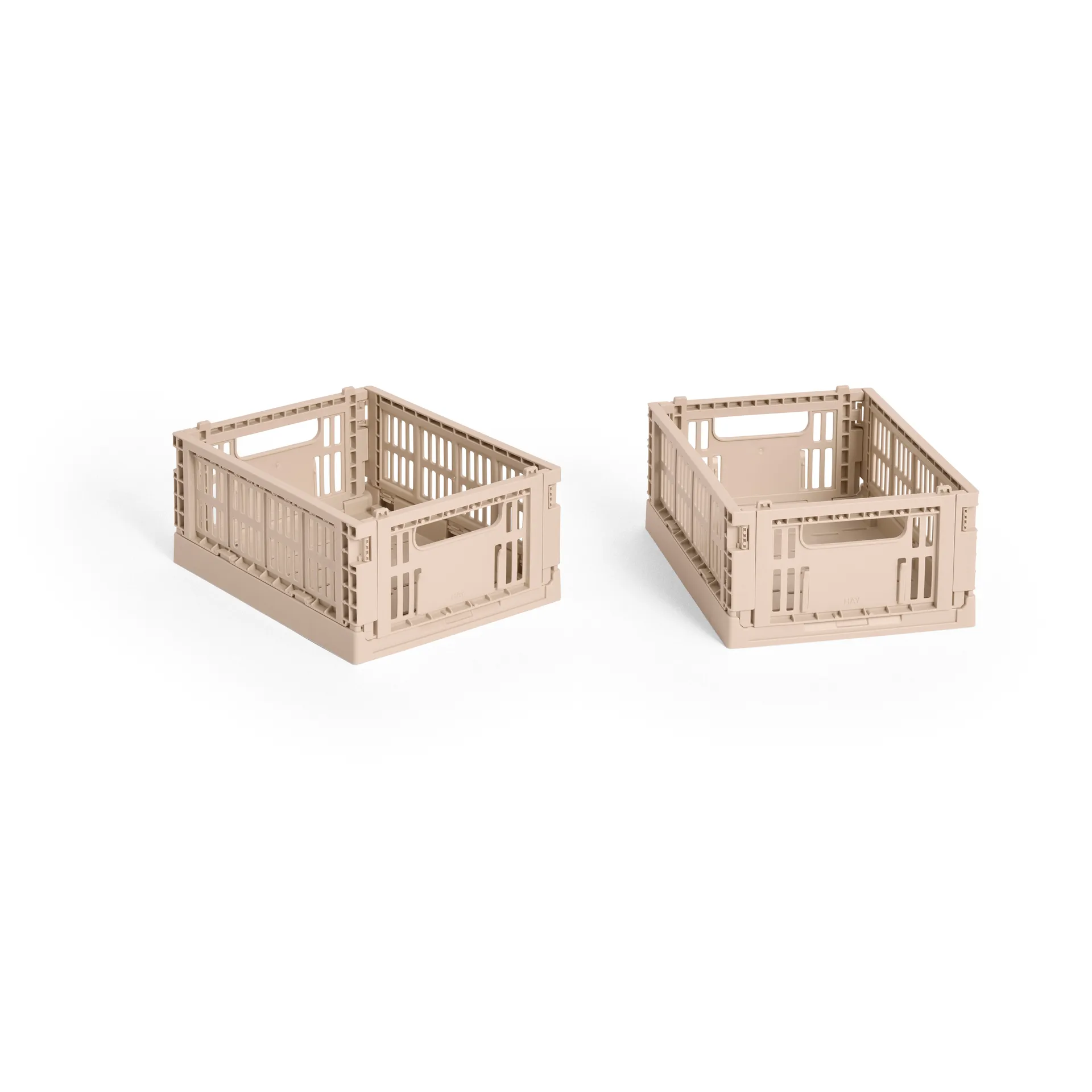 HAY Colour Crate Mini 13x17 cm 2-pakning, Powder HAY