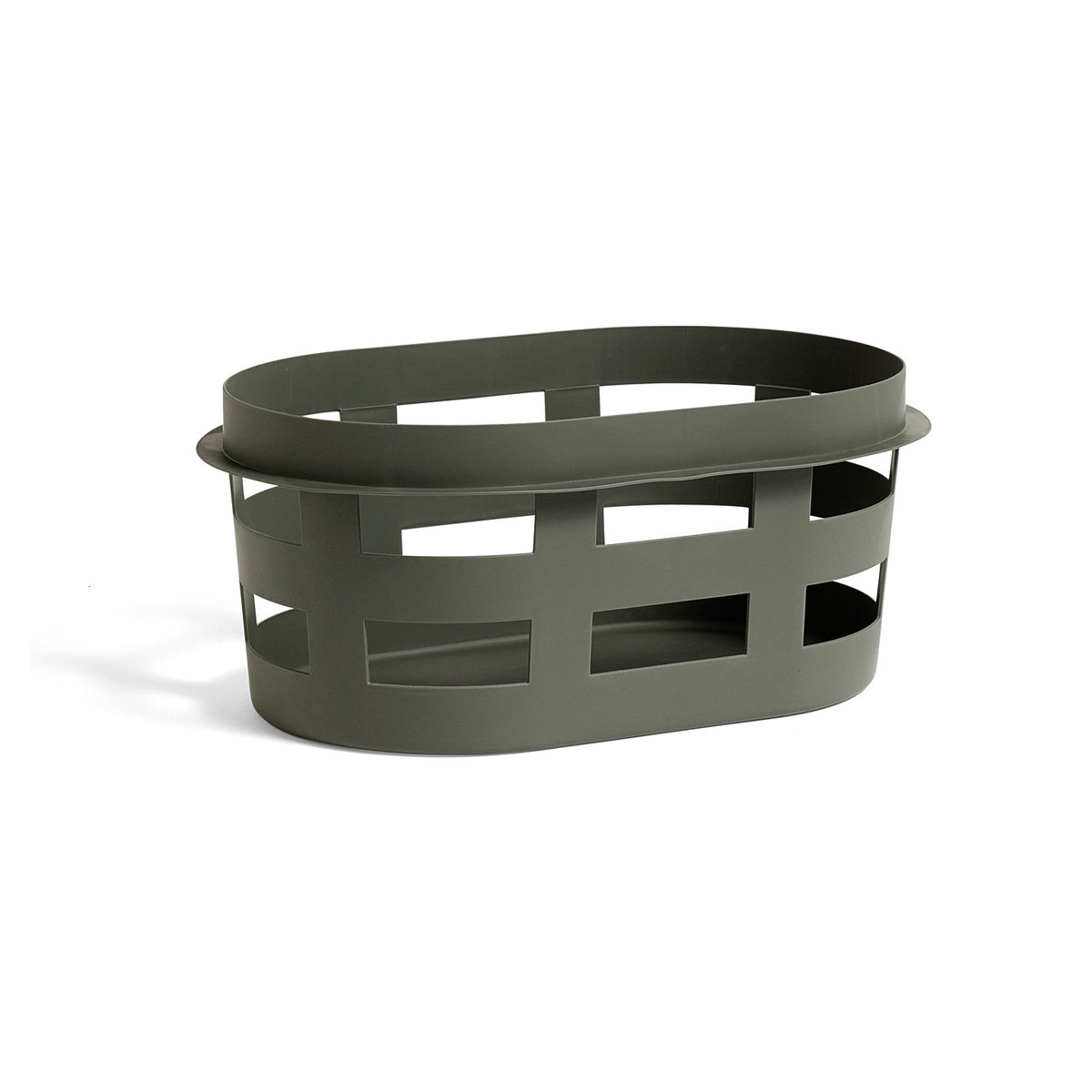 HAY kurv S 24,5 cm Army | Skandinavisk Design | Oppbevaringskurver | Grønn