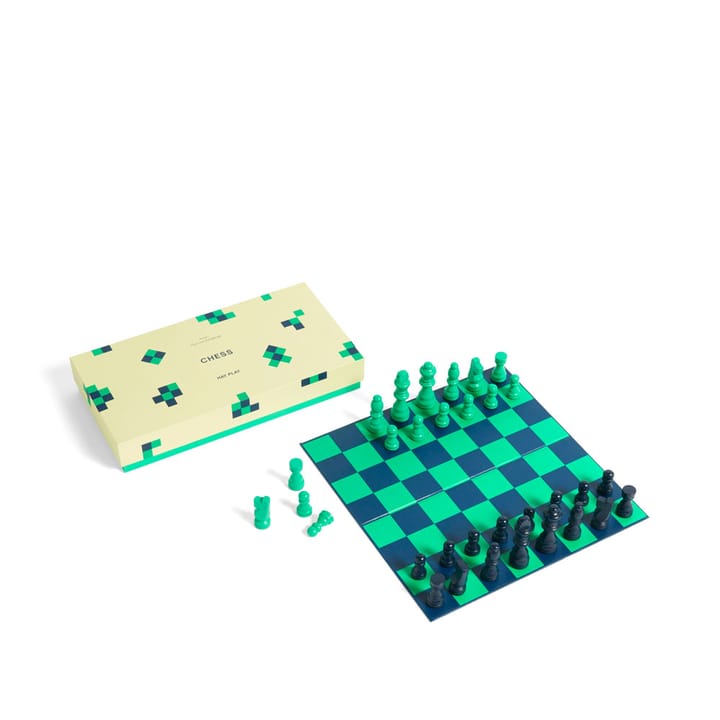 HAY PLAY spill - green, chess - HAY