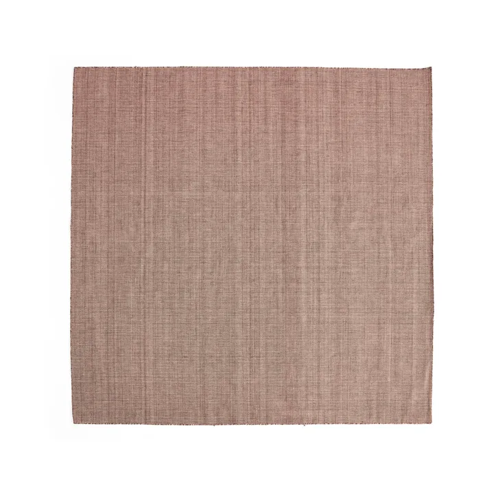 Haze matte - Iron red, 230x230 cm - HAY