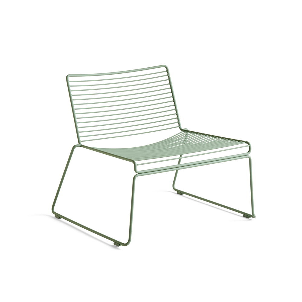 HAY Hee loungestol Fall green | Skandinavisk Design | Grønn