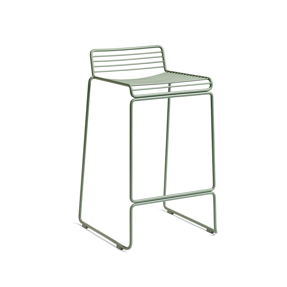 HAY Hee Low barstol Fall green | Skandinavisk Design | Barstoler & Barkrakker | Grønn