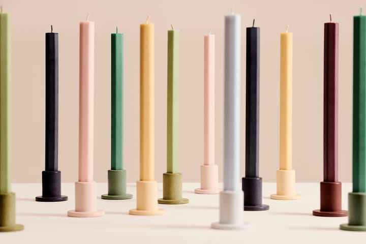 Hexagon Candle lys mix 4-pack, Fresh HAY