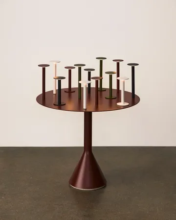 Host portabel lampe - Anthracite, 22 cm - HAY