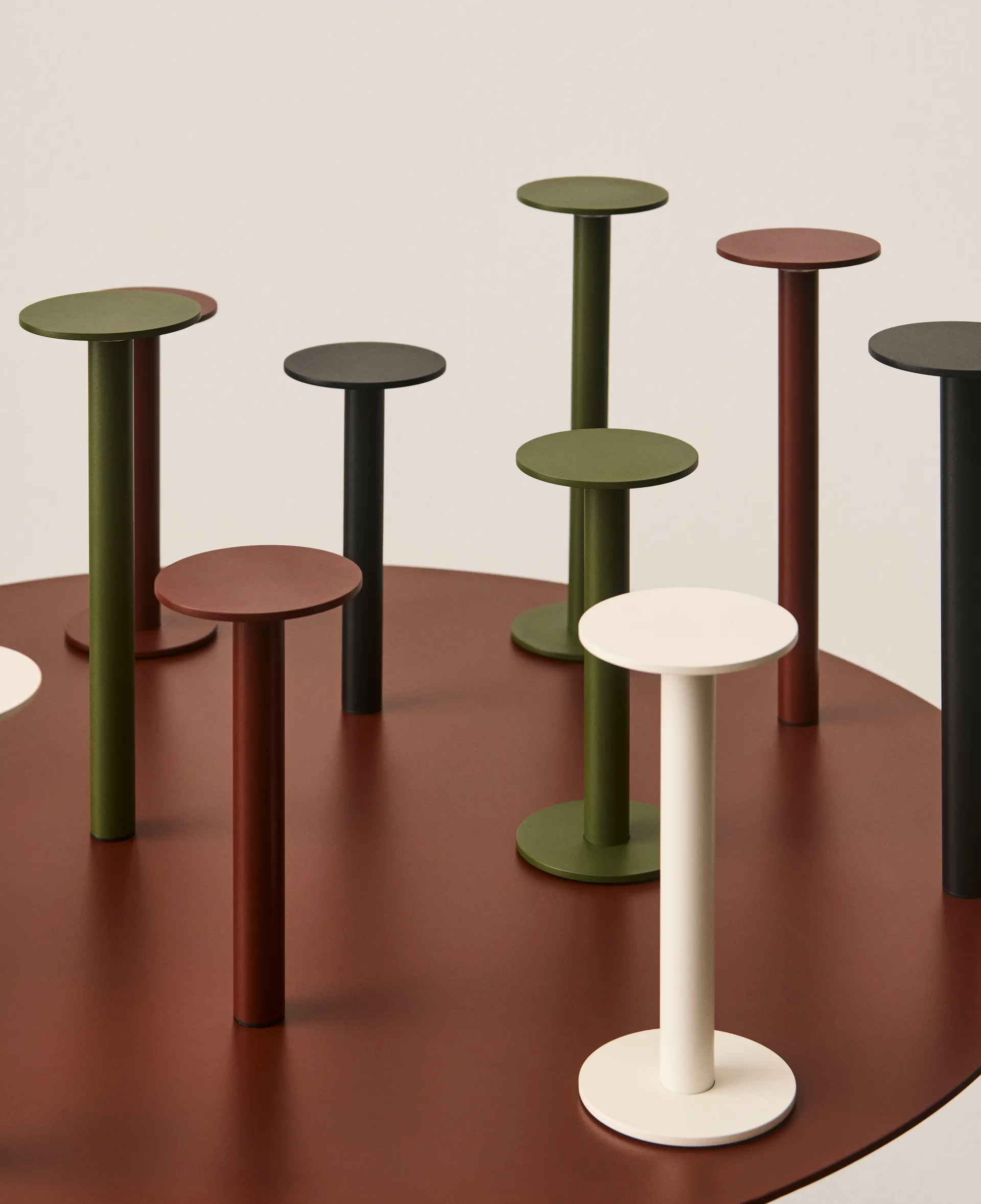 Host portabel lampe, Olive, 22 cm HAY