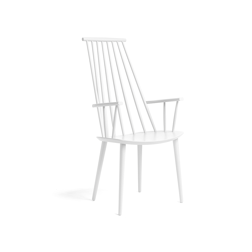 HAY J110 karmstol White lacquered beech | Skandinavisk Design | Stoler | Hvit