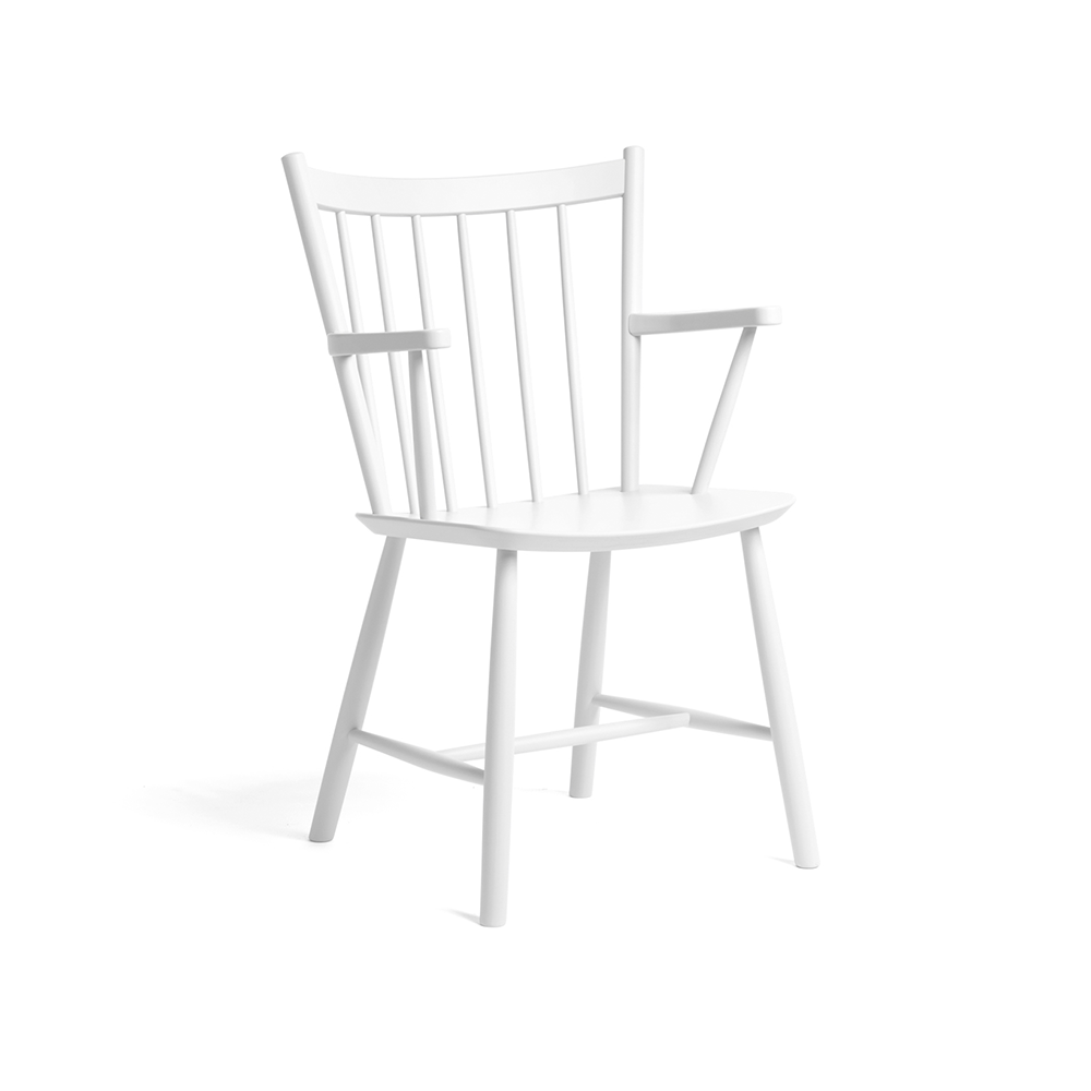 HAY J42 karmstol White lacquered beech