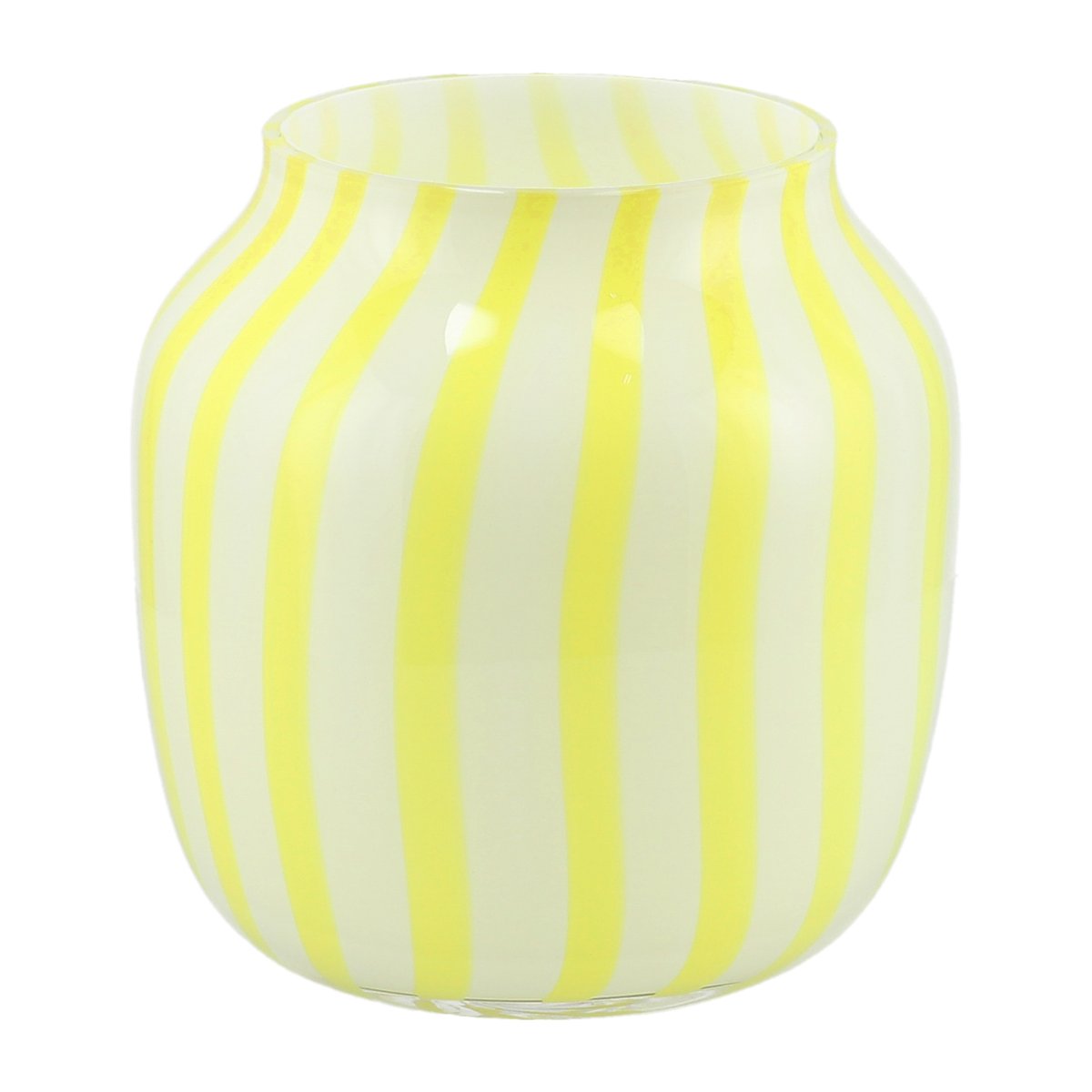 Bilde av HAY Juice Wide vase 22 cm Yellow