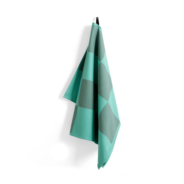 Katsura kjøkkenhåndkle 52 x 80 cm - Emerald green - HAY