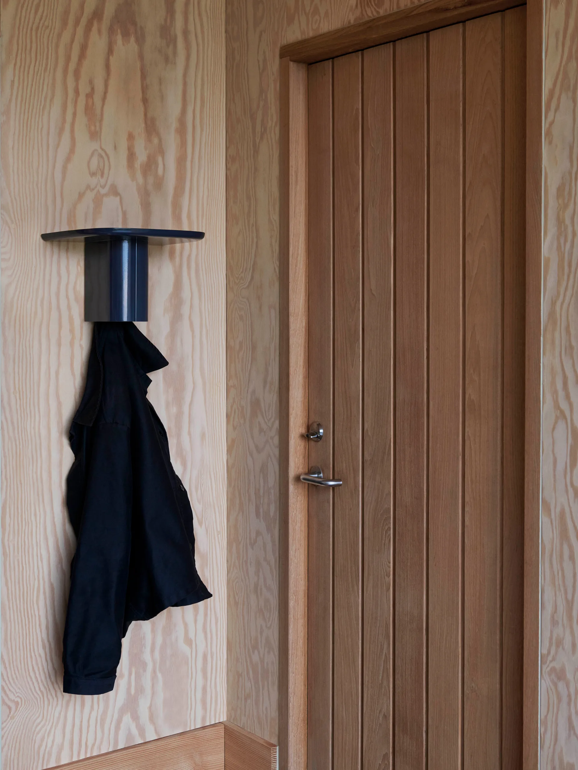 Korpus 1 hook vegghylle S, Cream HAY