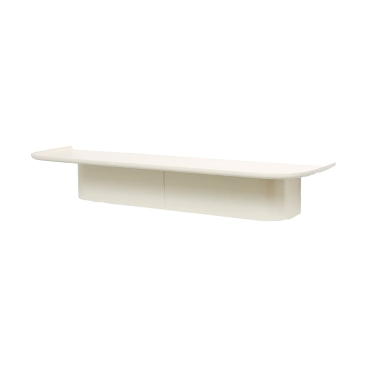 Korpus 7 hooks vegghylle L - Cream - HAY