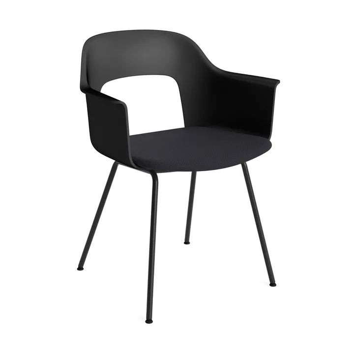 Layout Armchair 211 karmstol - Steelcut Trio 195-black-svartlakkert stål - HAY