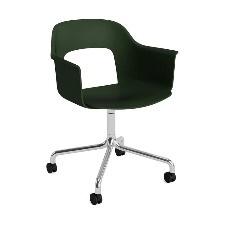 Layout Armchair 261 stol - Pastel green-polert aluminium - HAY