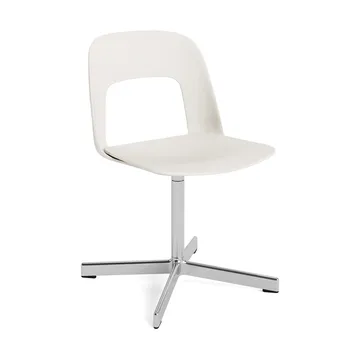 Layout Chair 131 stol - Cream white-polert aluminium - HAY