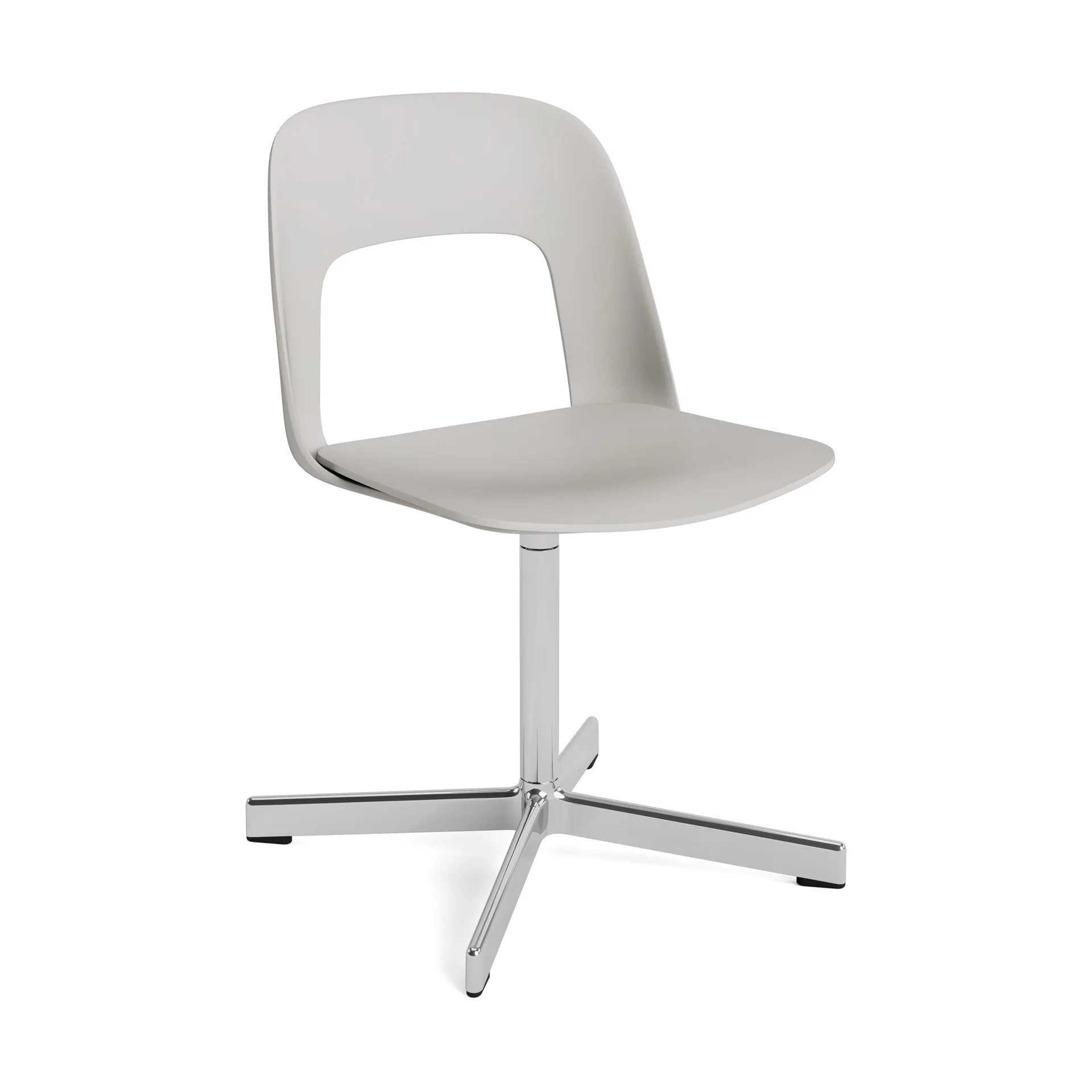Layout Chair 131 stol, Sky grey-polert aluminium HAY