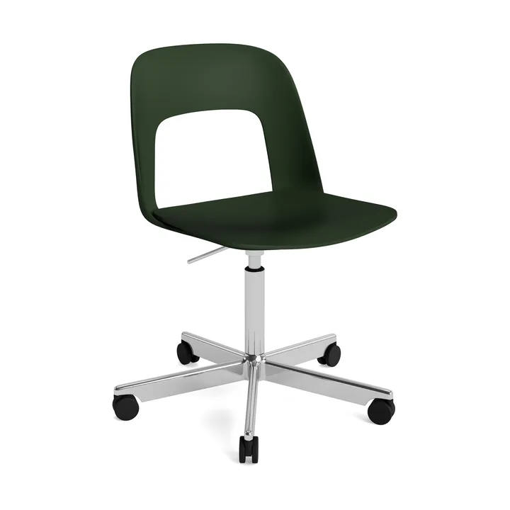 Layout Chair 141 stol - Pastel green-polert aluminium - HAY