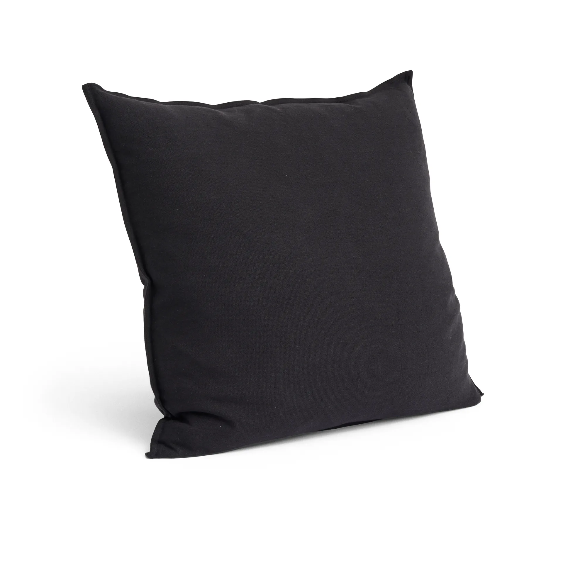 Linen pute 60x60 cm, Blue-black HAY
