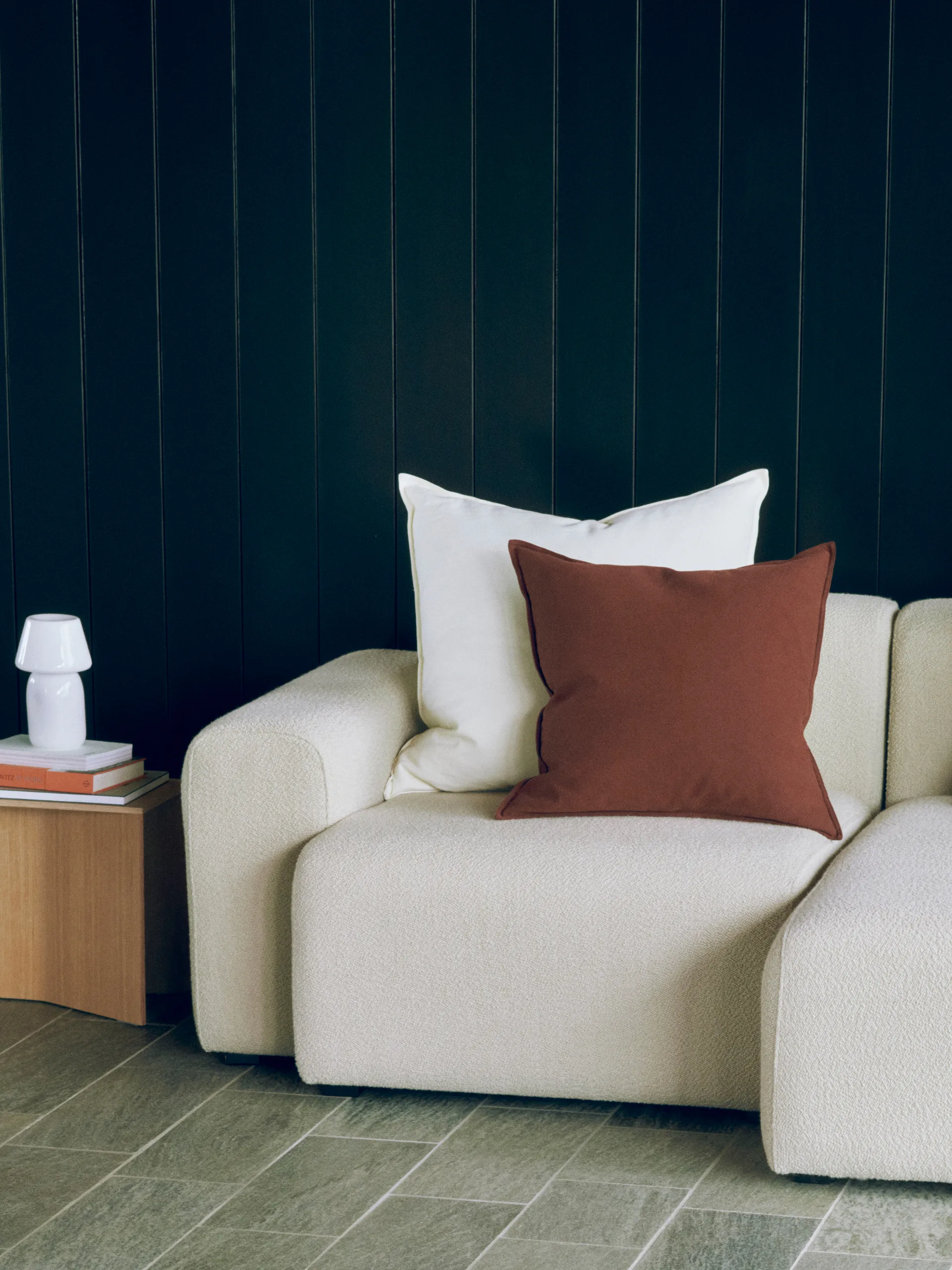 Linen pute 60x60 cm, Cream HAY