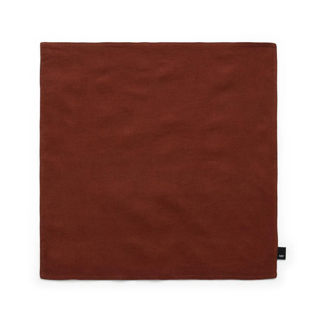 Linen putetrekk 50x50 cm, Iron red HAY