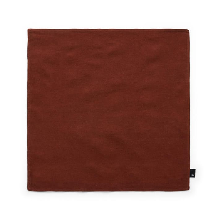 Linen putetrekk 50x50 cm - Iron red - HAY