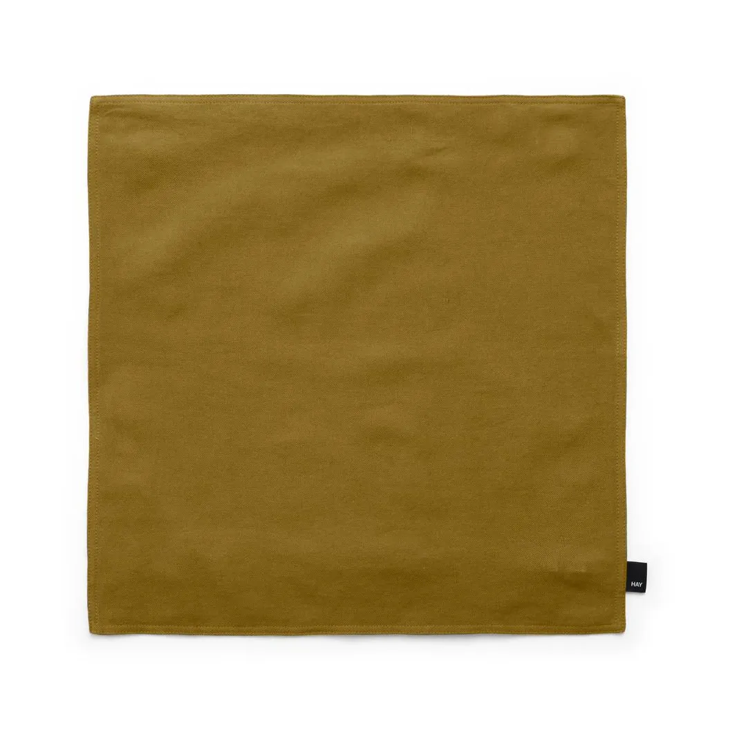 Linen putetrekk 50x50 cm, Olive HAY